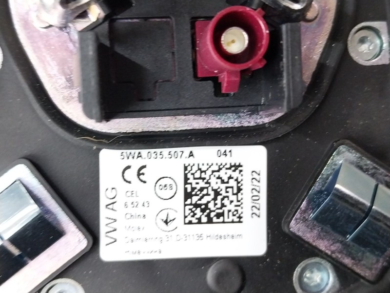 Recambio de antena para cupra leon sportstourer (kl8) 1.4 tsi phev referencia OEM IAM  5WA035507 