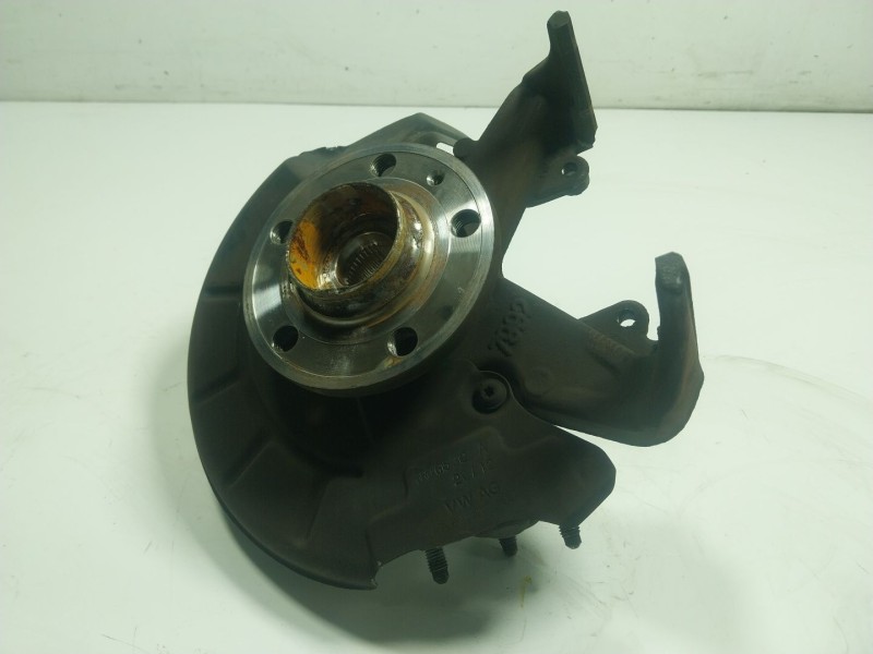 Recambio de mangueta delantera derecha para volkswagen polo v (6r1, 6c1) 1.6 tdi referencia OEM IAM 6Q0407256AC  