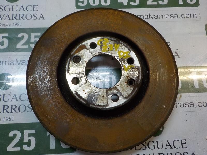 Recambio de disco freno delantero para peugeot 308 sw 1.6 hdi fap cat (9hz / dv6ted4) referencia OEM IAM 424917  