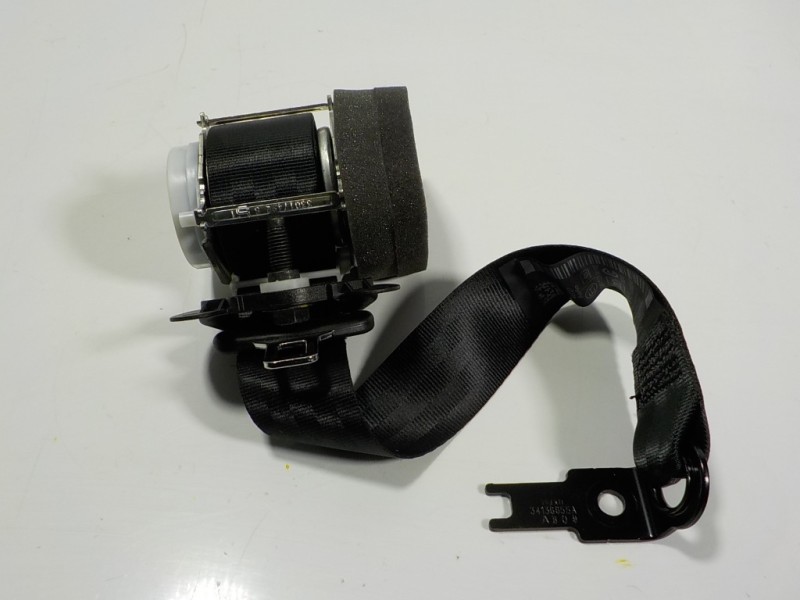 Recambio de cinturon seguridad trasero derecho para peugeot 308 1.6 blue-hdi fap referencia OEM IAM 96777143XX 98087918XX 341873