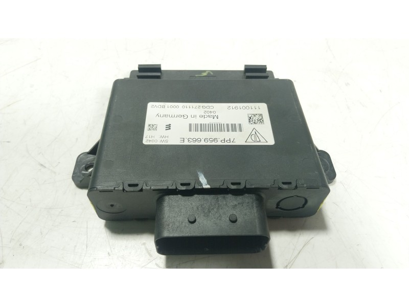 Recambio de modulo electronico para porsche cayenne (92a) 4.8 turbo referencia OEM IAM  7PP959663E 