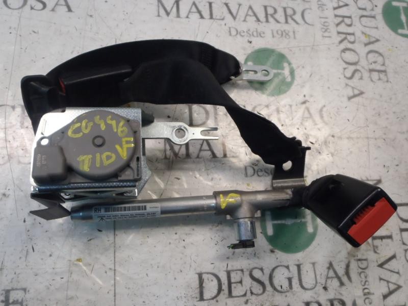 Recambio de cinturon seguridad trasero derecho para bmw serie 3 berlina (e90) 320d referencia OEM IAM 72119138233  