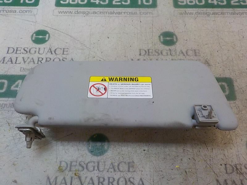 Recambio de parasol izquierdo para kia cee´´d emotion referencia OEM IAM 852011H900ED  