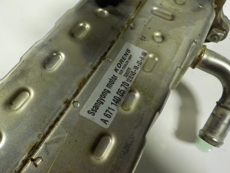 Recambio de enfriador egr para ssangyong rodius xdi limited referencia OEM IAM  A6711400570 