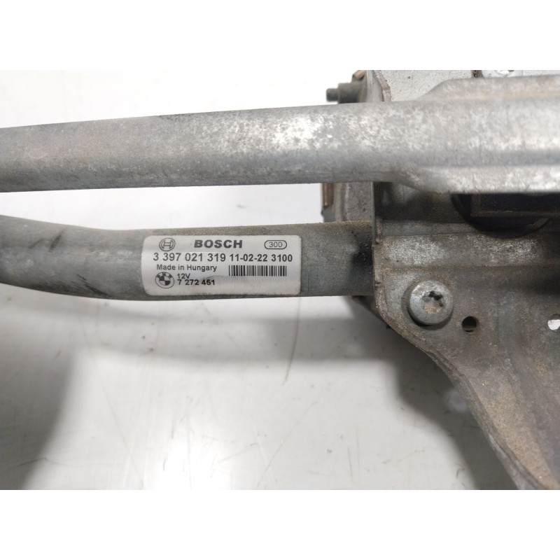 Recambio de motor limpia delantero para bmw serie 5 lim. (f10) 2.0 turbodiesel referencia OEM IAM  7272367 