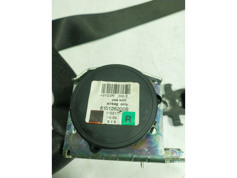 Recambio de cinturon seguridad delantero derecho para bmw serie 5 lim. (f10) 2.0 turbodiesel referencia OEM IAM 72119164052 6101