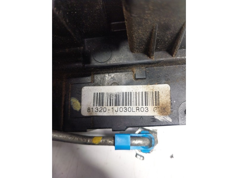 Recambio de cerradura puerta delantera derecha para hyundai i20 1.2 cat referencia OEM IAM  813201J030LR03 