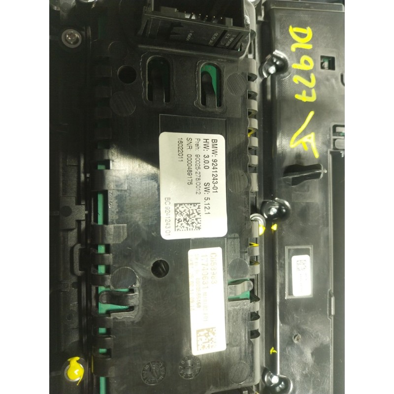 Recambio de mando climatizador para bmw serie 5 lim. (f10) 2.0 turbodiesel referencia OEM IAM 61319328424 924124301 