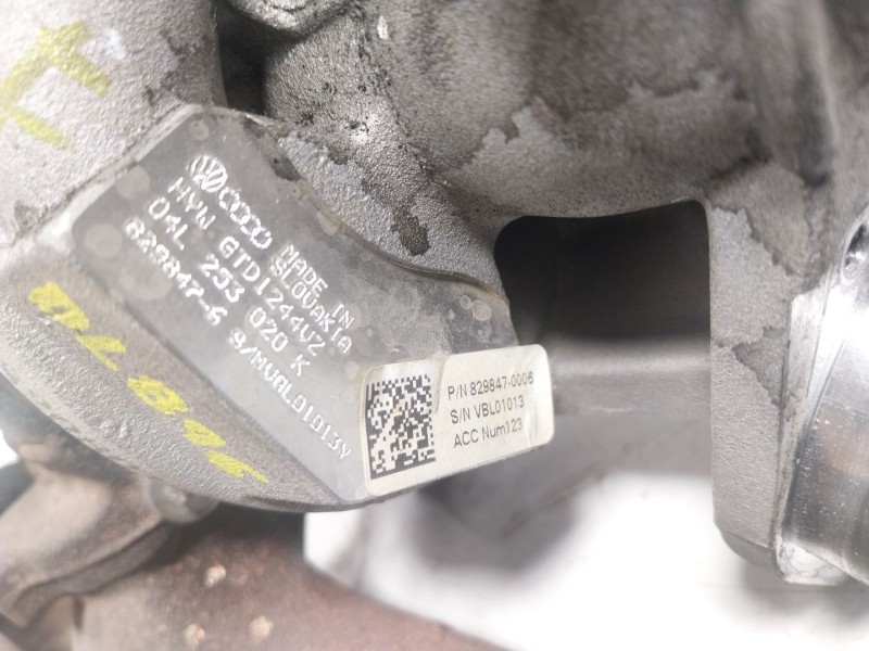 Recambio de turbocompresor para audi a1 sportback (8xf) 1.6 tdi referencia OEM IAM  04L253020X 
