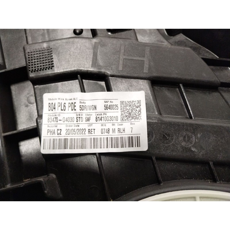 Recambio de elevalunas trasero izquierdo para hyundai i30 cw (pd) 1.0 tgdi cat referencia OEM IAM  83470G4030 