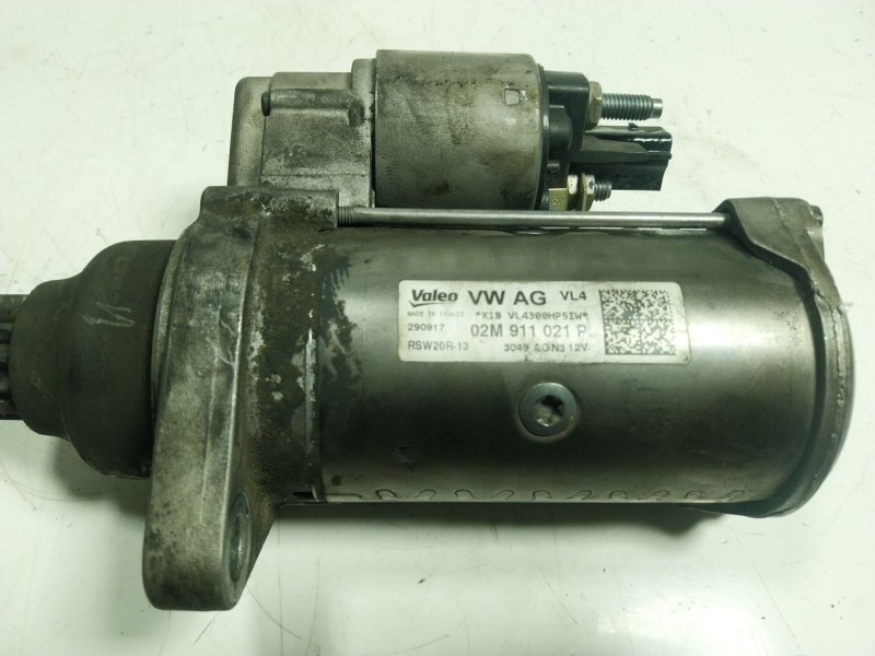 Recambio de motor arranque para skoda superb (3v3) 2.0 tdi referencia OEM IAM  02M911021P 