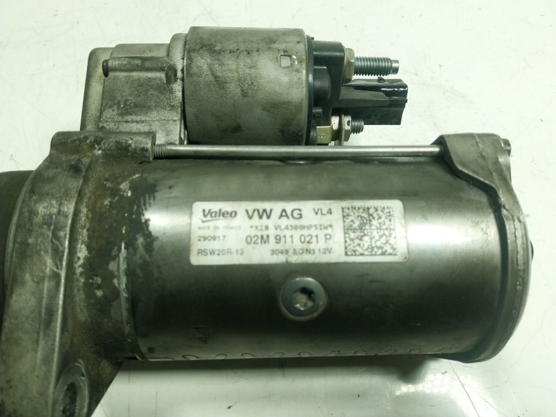 Recambio de motor arranque para skoda superb (3v3) 2.0 tdi referencia OEM IAM  02M911021P 