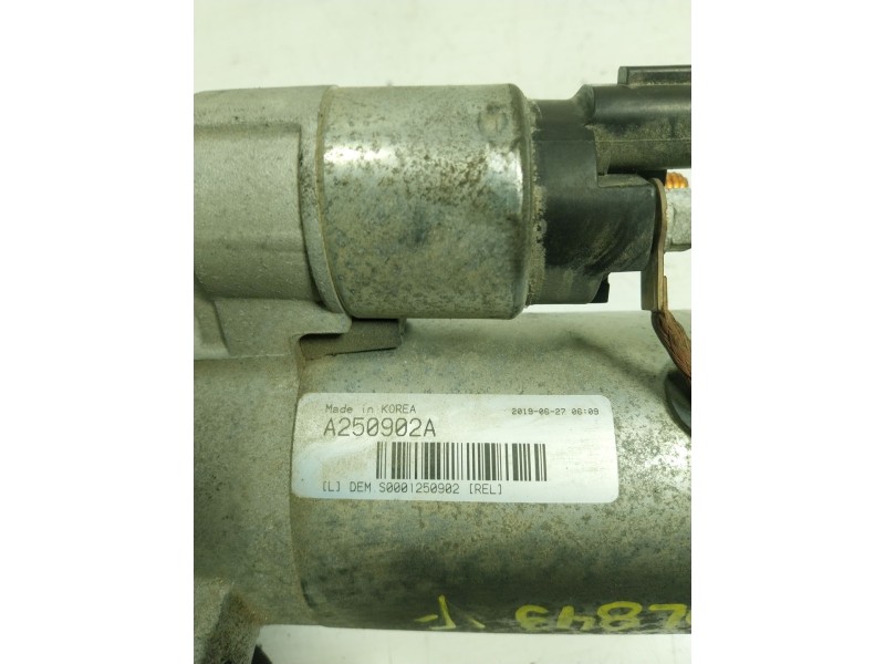 Recambio de motor arranque para hyundai i20 1.2 cat referencia OEM IAM  600257 