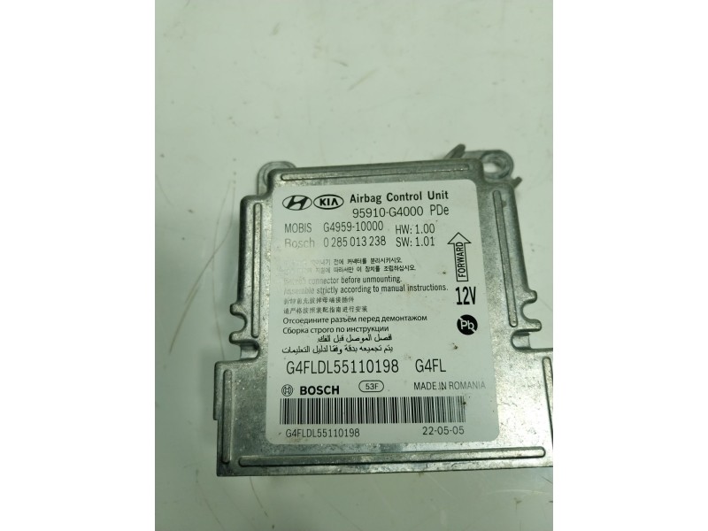 Recambio de centralita airbag para hyundai i30 cw (pd) 1.0 tgdi cat referencia OEM IAM  95910G4000 