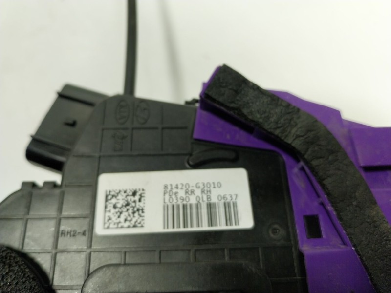 Recambio de cerradura puerta trasera derecha para hyundai i30 cw (pd) 1.0 tgdi cat referencia OEM IAM  81420G3010 