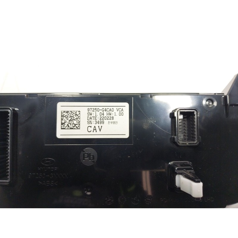 Recambio de mando climatizador para hyundai i30 cw (pd) 1.0 tgdi cat referencia OEM IAM  97250G4CA0 