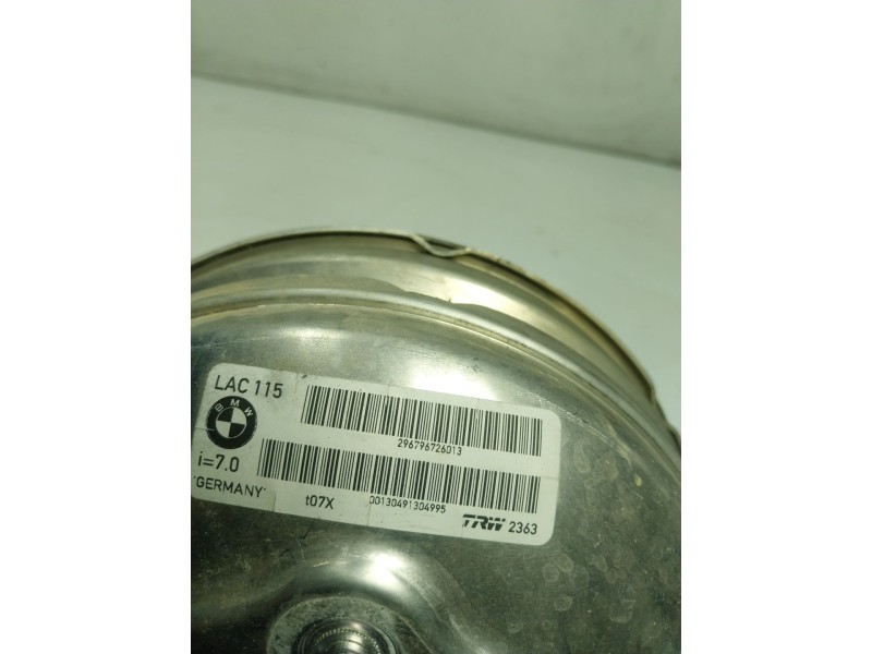 Recambio de servofreno para bmw serie 5 lim. (f10) 2.0 turbodiesel referencia OEM IAM 34336792956 296796726013 