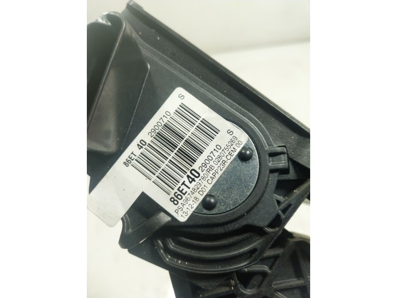 Recambio de potenciometro pedal para peugeot traveller autobús (v_) 1.5 bluehdi 120 referencia OEM IAM  PSA9674829780 
