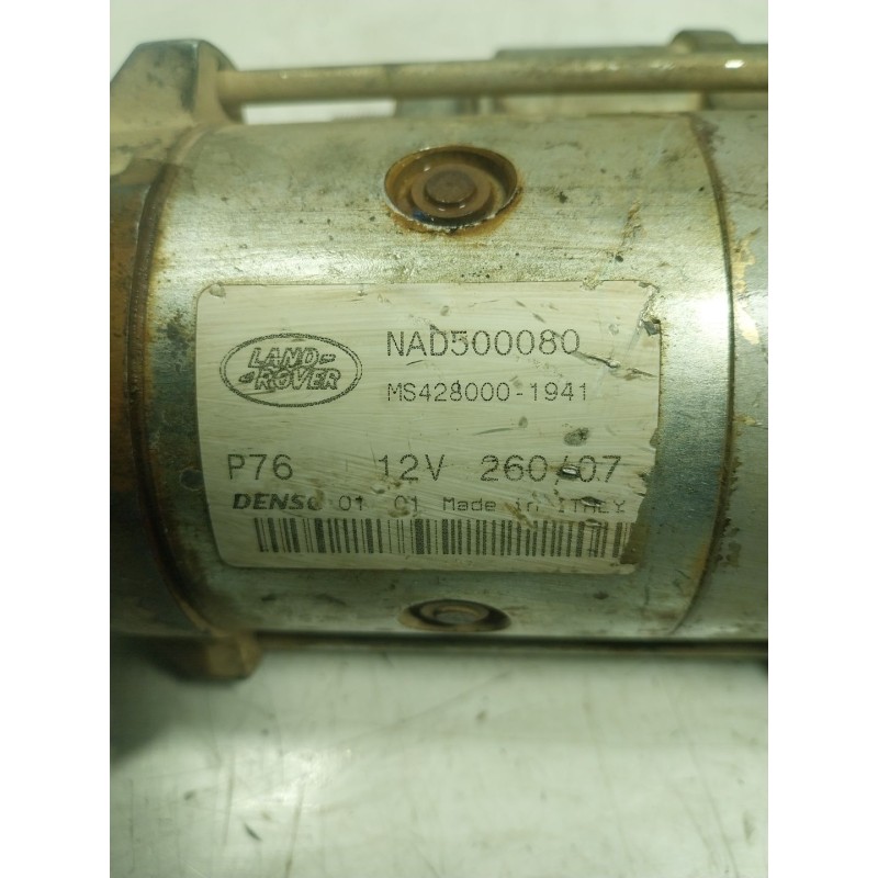 Recambio de motor arranque para land rover range rover sport 2.7 td v6 cat referencia OEM IAM  428001941 