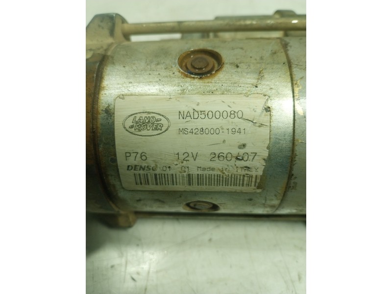 Recambio de motor arranque para land rover range rover sport 2.7 td v6 cat referencia OEM IAM  428001941 