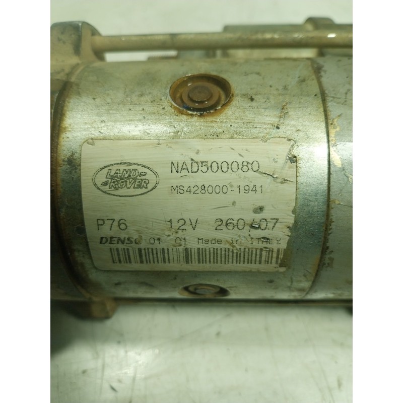 Recambio de motor arranque para land rover range rover sport 2.7 td v6 cat referencia OEM IAM  428001941 