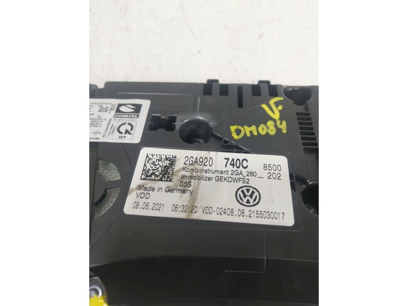 Recambio de cuadro instrumentos para volkswagen t-roc 1.0 tsi referencia OEM IAM  740C8500 