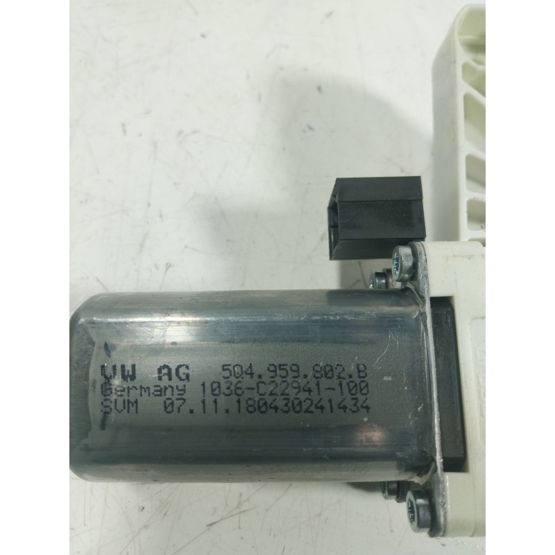 Recambio de motor elevalunas delantero derecho para volkswagen passat berlina (cb2) 2.0 tdi referencia OEM IAM  504959802B 
