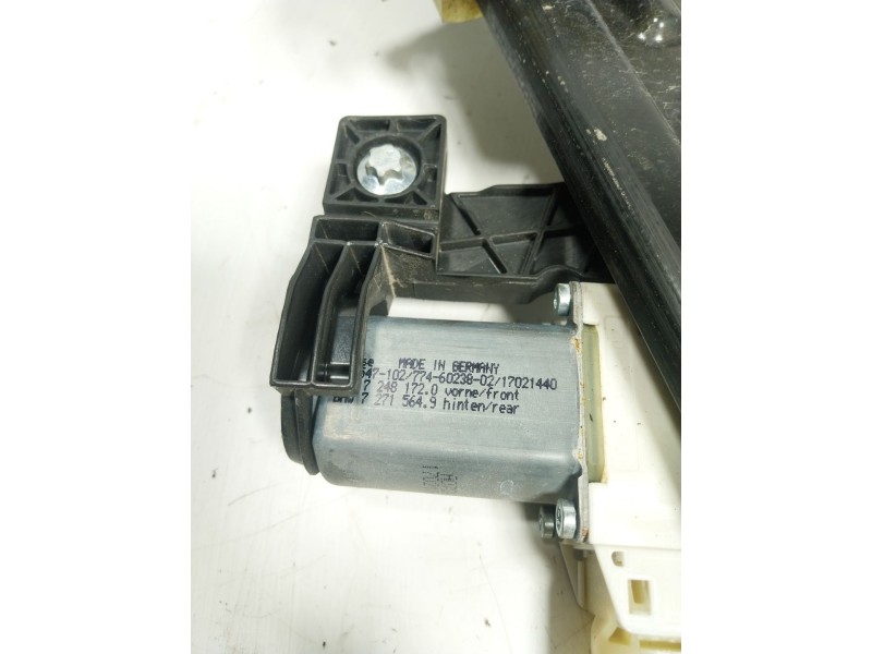 Recambio de elevalunas trasero derecho para bmw serie 5 lim. (f10) 2.0 turbodiesel referencia OEM IAM 51357182614 72715649 51337