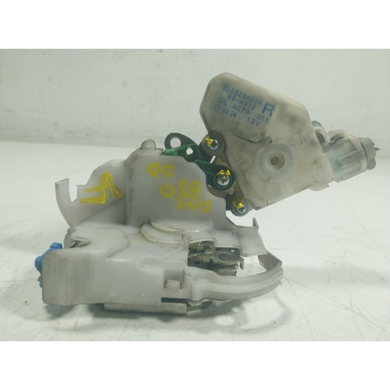 Recambio de cerradura puerta delantera derecha para nissan nt400 cabstar (f24m) 35.15, 45.15 referencia OEM IAM  80552AA20A 