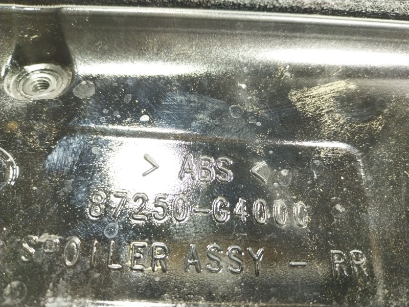 Recambio de aleron trasero para hyundai i30 cw (pd) 1.0 tgdi cat referencia OEM IAM  87250G4000 