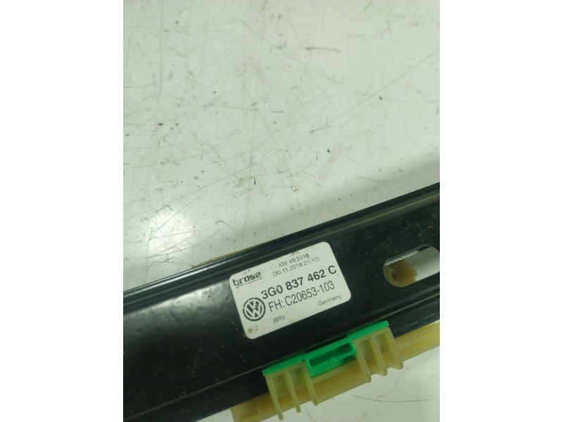 Recambio de elevalunas delantero derecho para volkswagen passat berlina (cb2) 2.0 tdi referencia OEM IAM 3G0837462C 3G0837462 