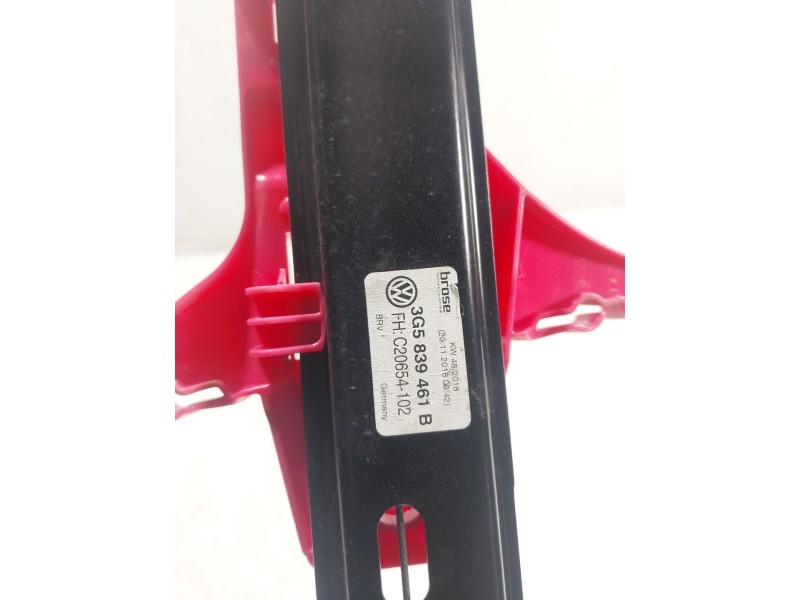 Recambio de elevalunas trasero izquierdo para volkswagen passat berlina (cb2) 2.0 tdi referencia OEM IAM 3G5839461B 3G5839461 