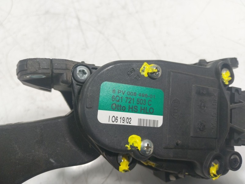 Recambio de potenciometro pedal para audi tt (8n3/8n9) 1.8 20v turbo referencia OEM IAM  6Q1721503C 