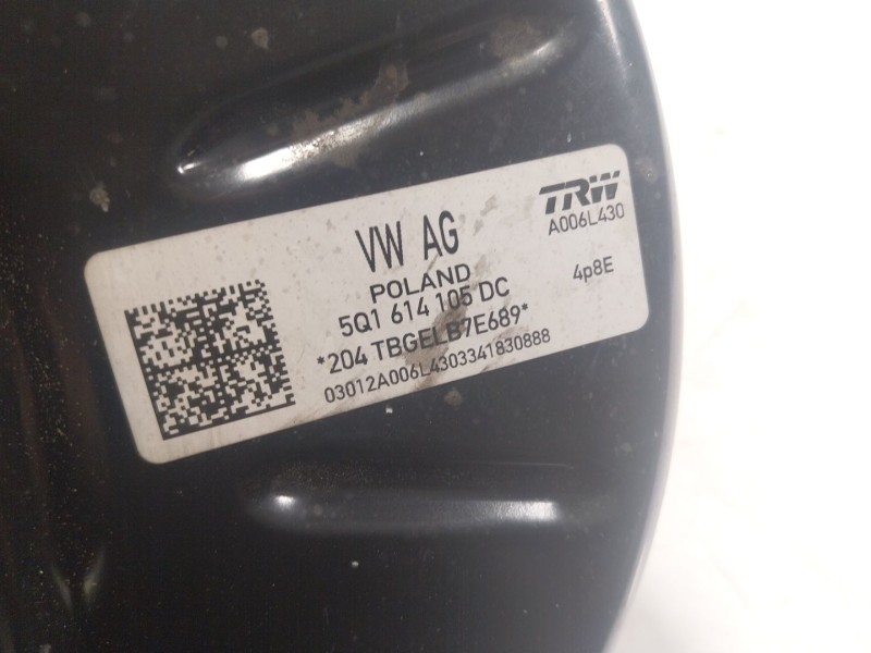 Recambio de servofreno para volkswagen passat berlina (cb2) 2.0 tdi referencia OEM IAM 5Q1614106B 5Q1614105DC 5Q1614106Q