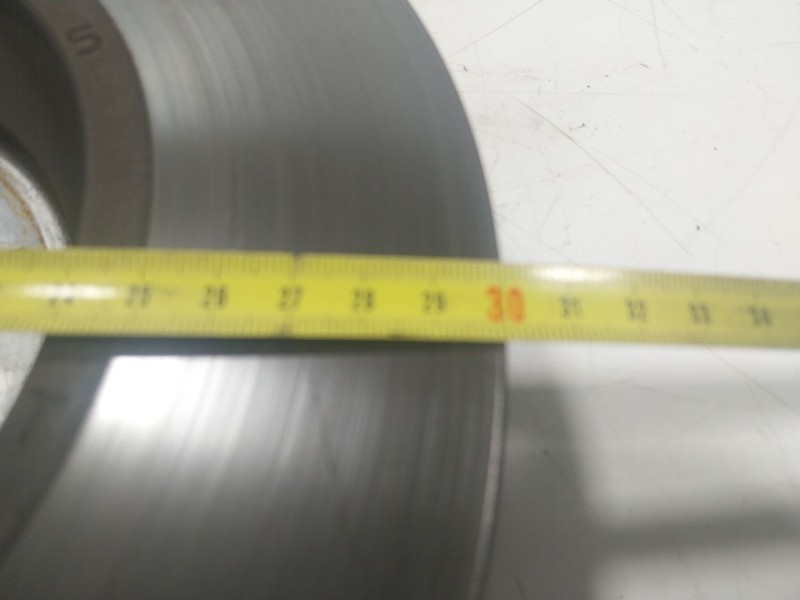 Recambio de disco freno trasero para volkswagen passat berlina (cb2) 2.0 tdi referencia OEM IAM 3Q0615601A  