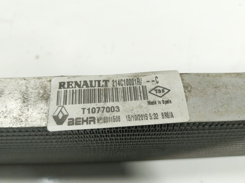 Recambio de intercooler para renault master kasten 2.3 dci diesel fap energy cat referencia OEM IAM  214C10001R 