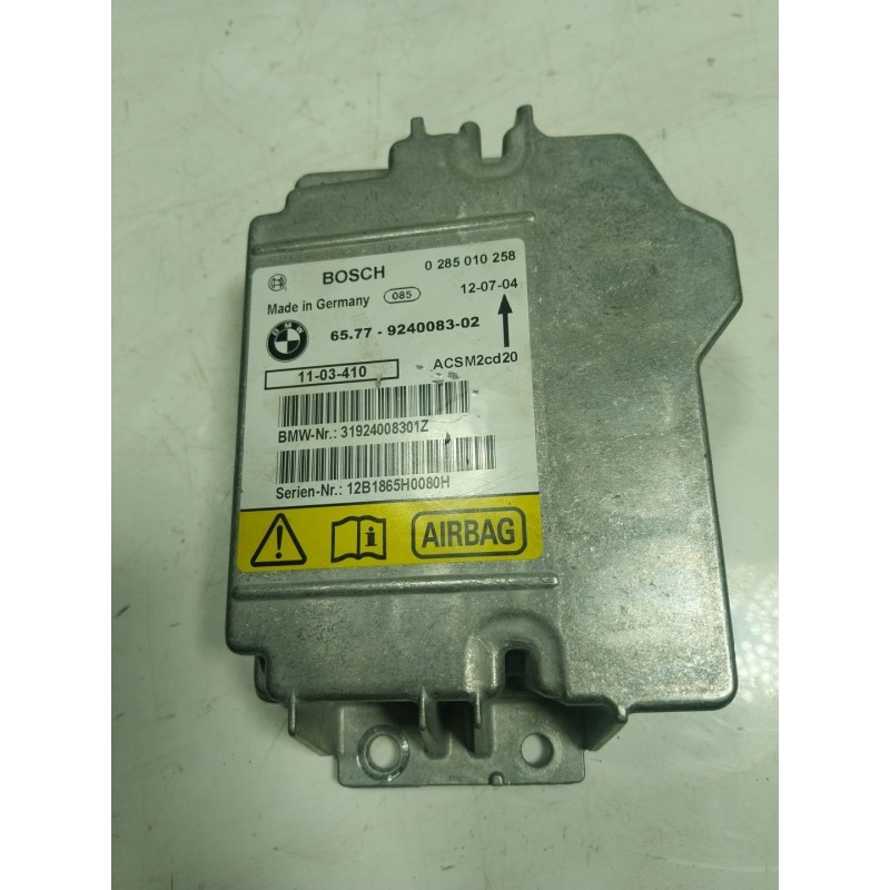 Recambio de centralita airbag para bmw x6 (e71) 3.0 turbodiesel cat referencia OEM IAM  924008302 