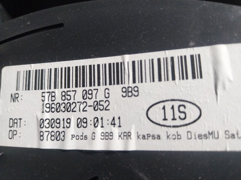 Recambio de guantera para skoda karoq (nu) 1.6 tdi dpf referencia OEM IAM  T78857097 