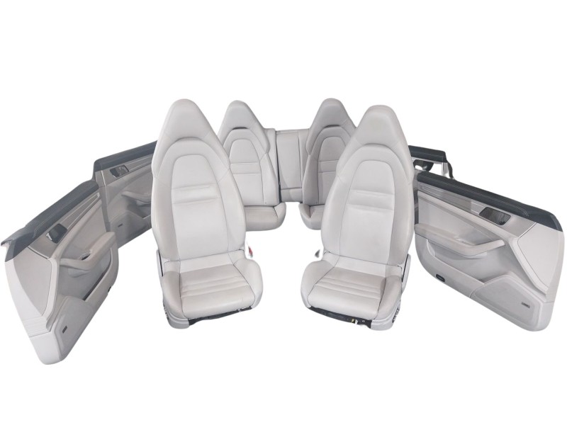 Recambio de juego asientos completo para porsche panamera 2.9 v6 turbo cat referencia OEM IAM   