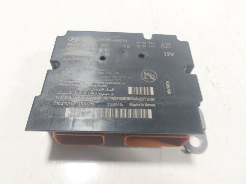 Recambio de centralita airbag para kia stonic (ybcuv) 1.2 cat referencia OEM IAM  95910H8210 