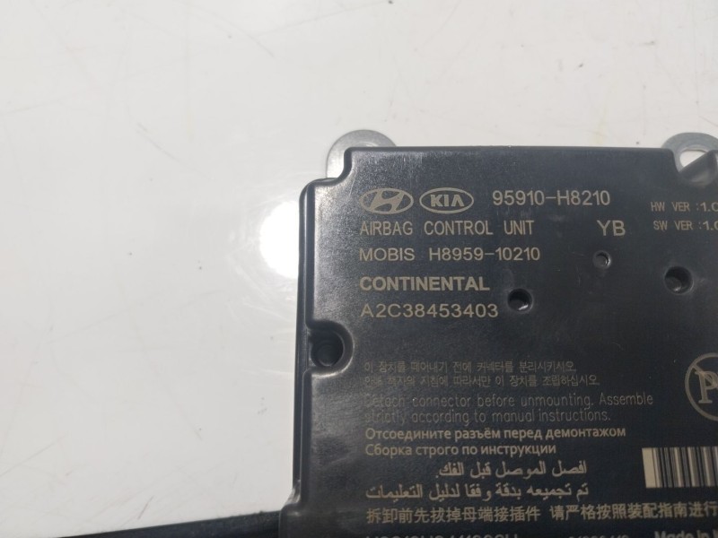 Recambio de centralita airbag para kia stonic (ybcuv) 1.2 cat referencia OEM IAM  95910H8210 