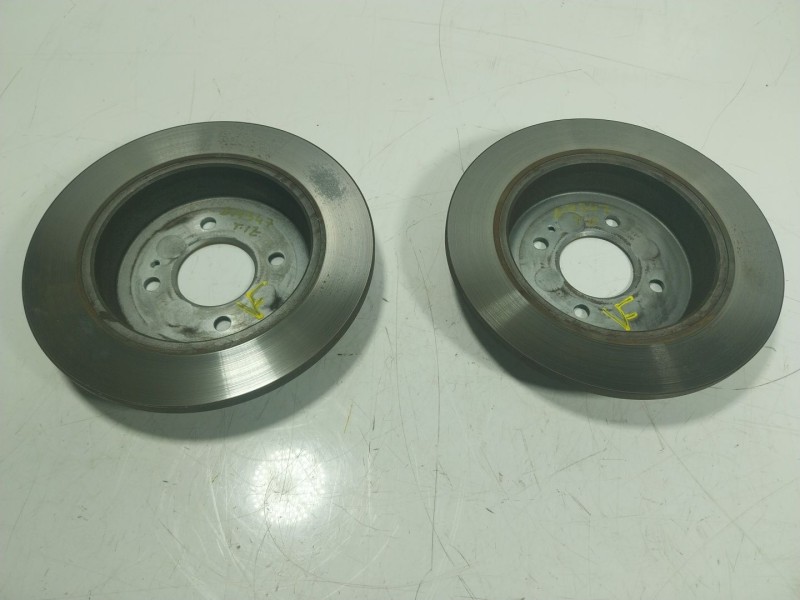 Recambio de disco freno trasero para kia stonic (ybcuv) 1.2 cat referencia OEM IAM   