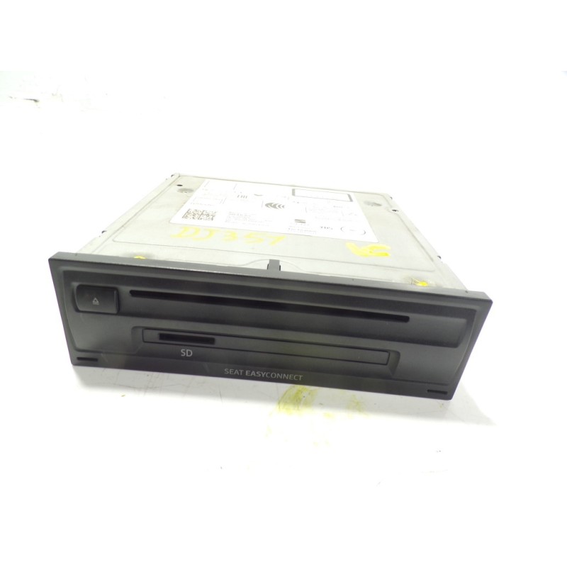 Recambio de sistema audio / radio cd para seat leon (5f1) 1.6 tdi referencia OEM IAM 5QA035824 5QA035824 