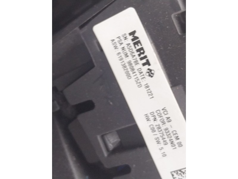 Recambio de volante para peugeot 2008 (--.2013) referencia OEM IAM 98084115ZD 98084115ZD 