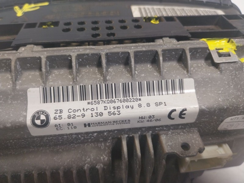 Recambio de pantalla multifuncion para bmw serie 7 (e65/e66) 730ld referencia OEM IAM  8385449 