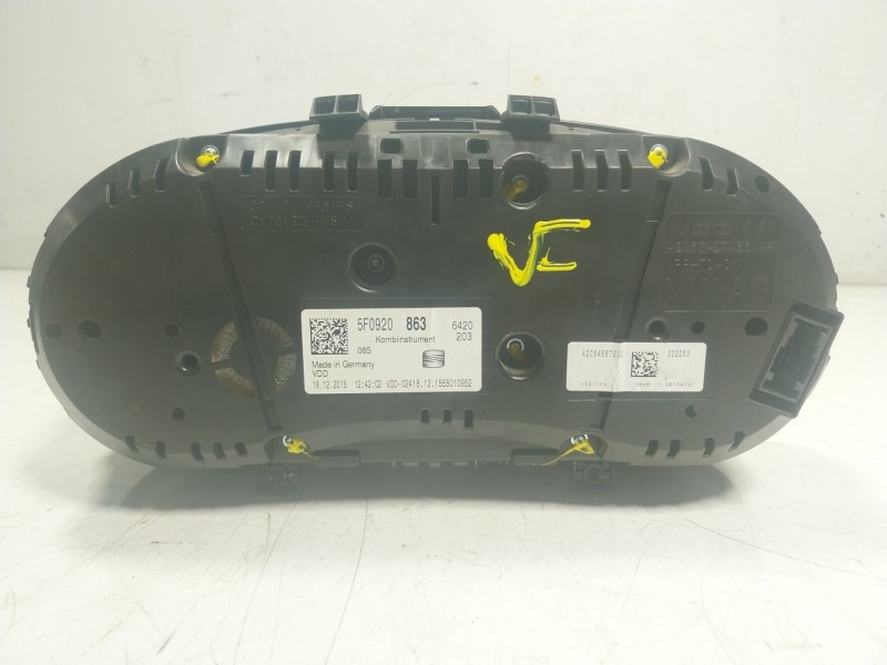 Recambio de cuadro instrumentos para seat leon (5f1) 1.2 tsi referencia OEM IAM  5F0920863 