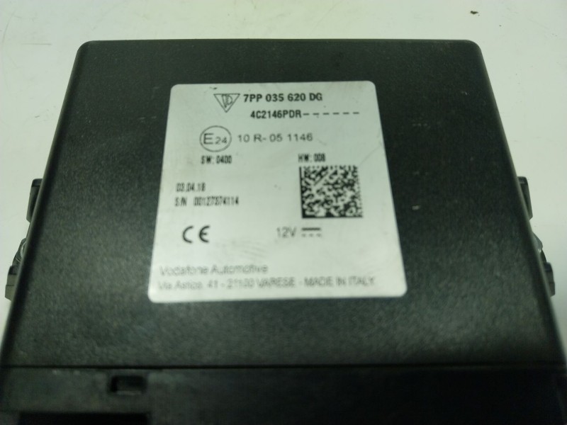 Recambio de modulo electronico para porsche panamera 2.9 v6 turbo cat referencia OEM IAM  7PP035620 