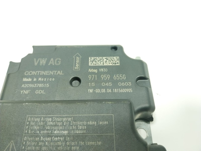 Recambio de centralita airbag para porsche panamera 2.9 v6 turbo cat referencia OEM IAM  971959655 