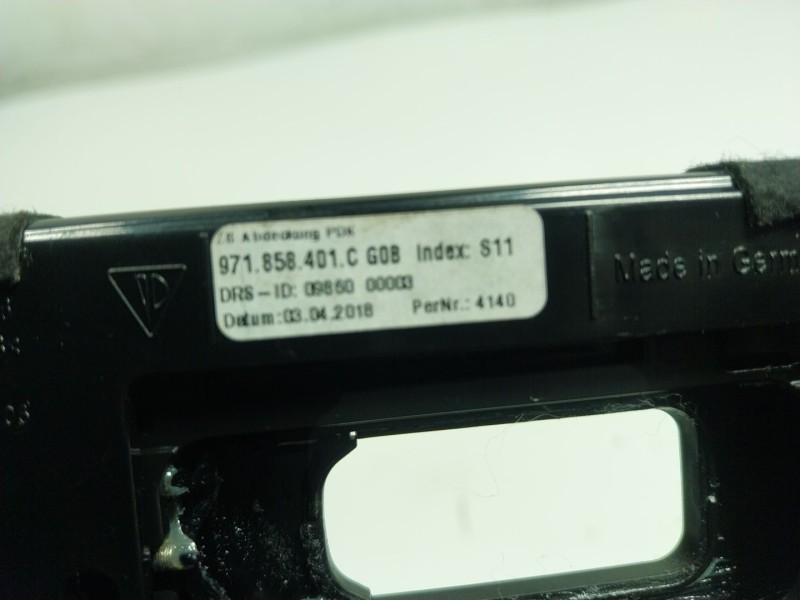 Recambio de warning para porsche panamera 2.9 v6 turbo cat referencia OEM IAM  971858402 