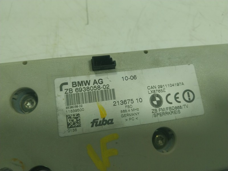 Recambio de modulo electronico para bmw serie 7 (e65/e66) 730ld referencia OEM IAM  693805802 